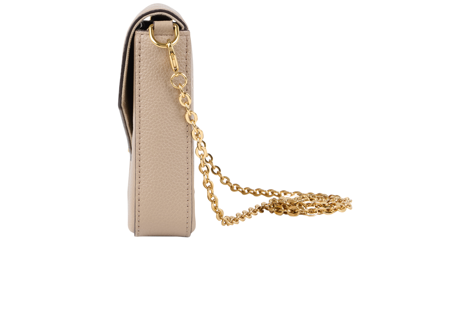 Empreinte Pochette Felicie, &pound;850, Handbags, Cream, Leather, Bottom view